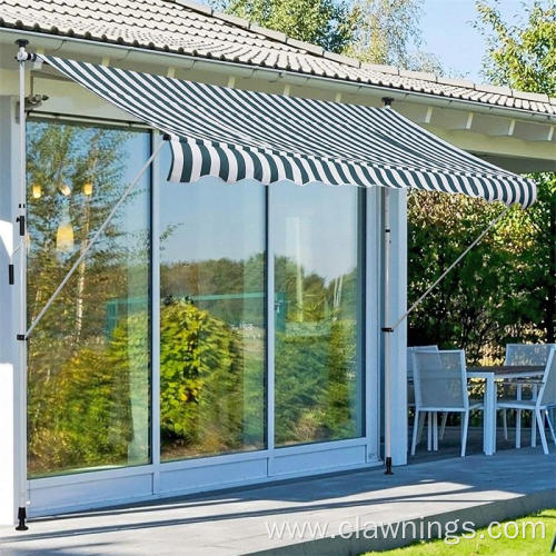 Free Standing Sides Balcony Retractable Awning